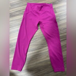Lululemon fuchsia leggings
